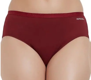 Fruit Of The Loom Women Maron Panty Size L