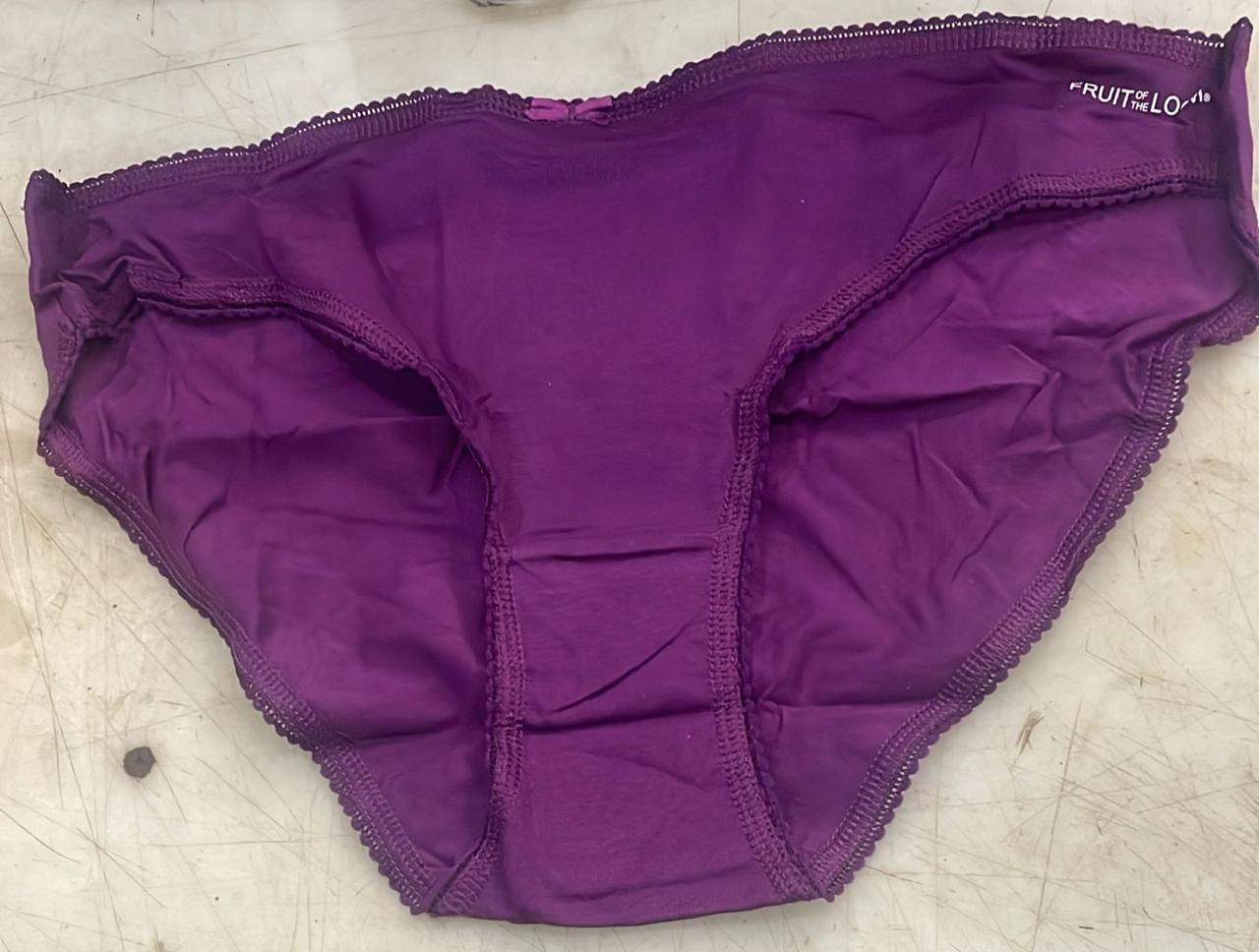 Fruit Of The Loom Women Purple Color Panty Size M