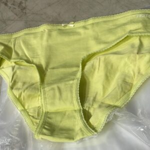 Fruit Of The Loom Women Lime Color Panty Size M