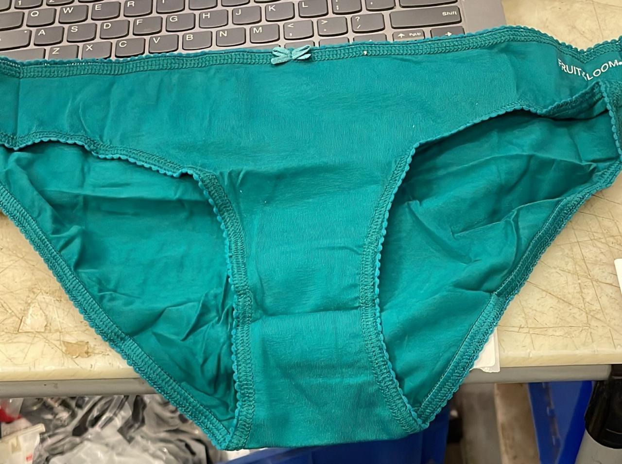Fruit Of The Loom Women Teal Color Panty Size M
