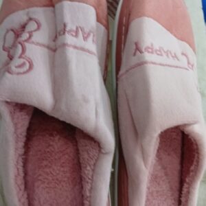 Winter Comfortable Indoor Slippers Color Pink For Women Size 41