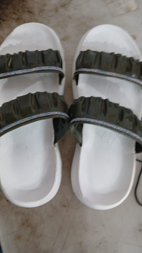 Women Flats Sandal Colour White Size 36