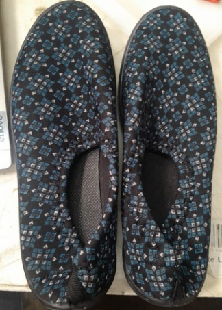 Womens Slip On Shoes Black Size 7