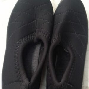 Womens Slip On Shoes Black Size 8