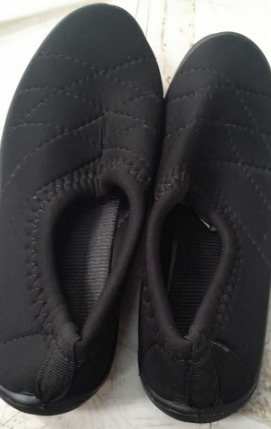 Womens Slip On Shoes Black Size 7