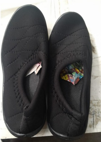 Womens Slip On Shoes Black Size 7