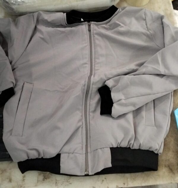 Men Grey Color Jacket Size M
