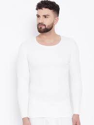 Neva Esancia Round Neck Full Sleeves Warmer White For Men Size 110Cm
