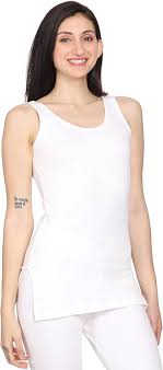 Neva Women S Off White Cotton Thermal Inner 90Cm