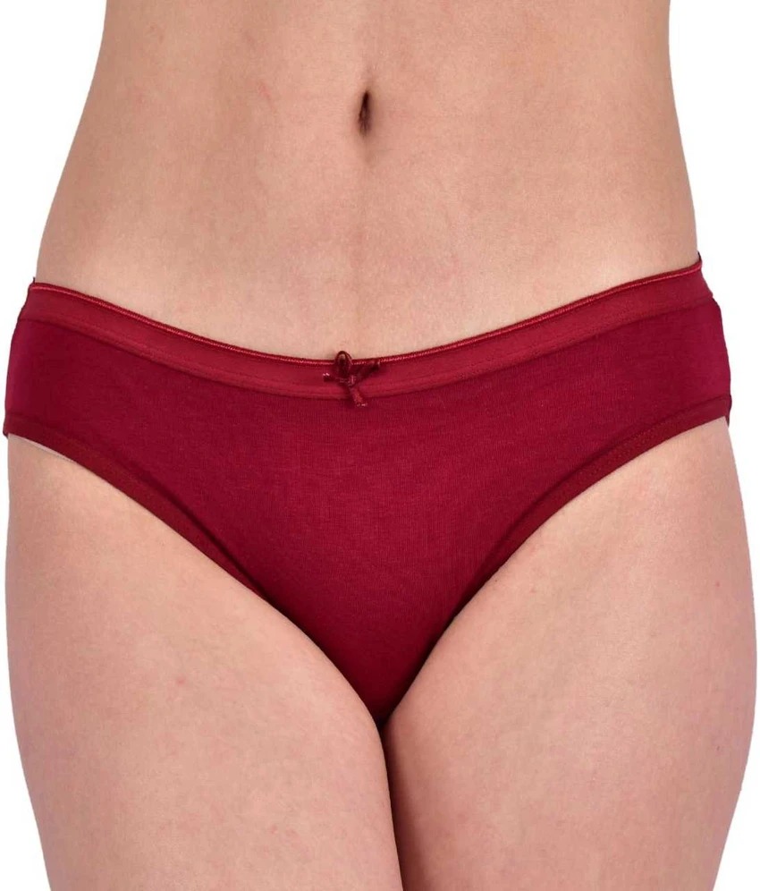 Women Panty Maroon Colour Size L