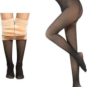 Women Caredone Pantyhose Stockings Brown Colour Free Size