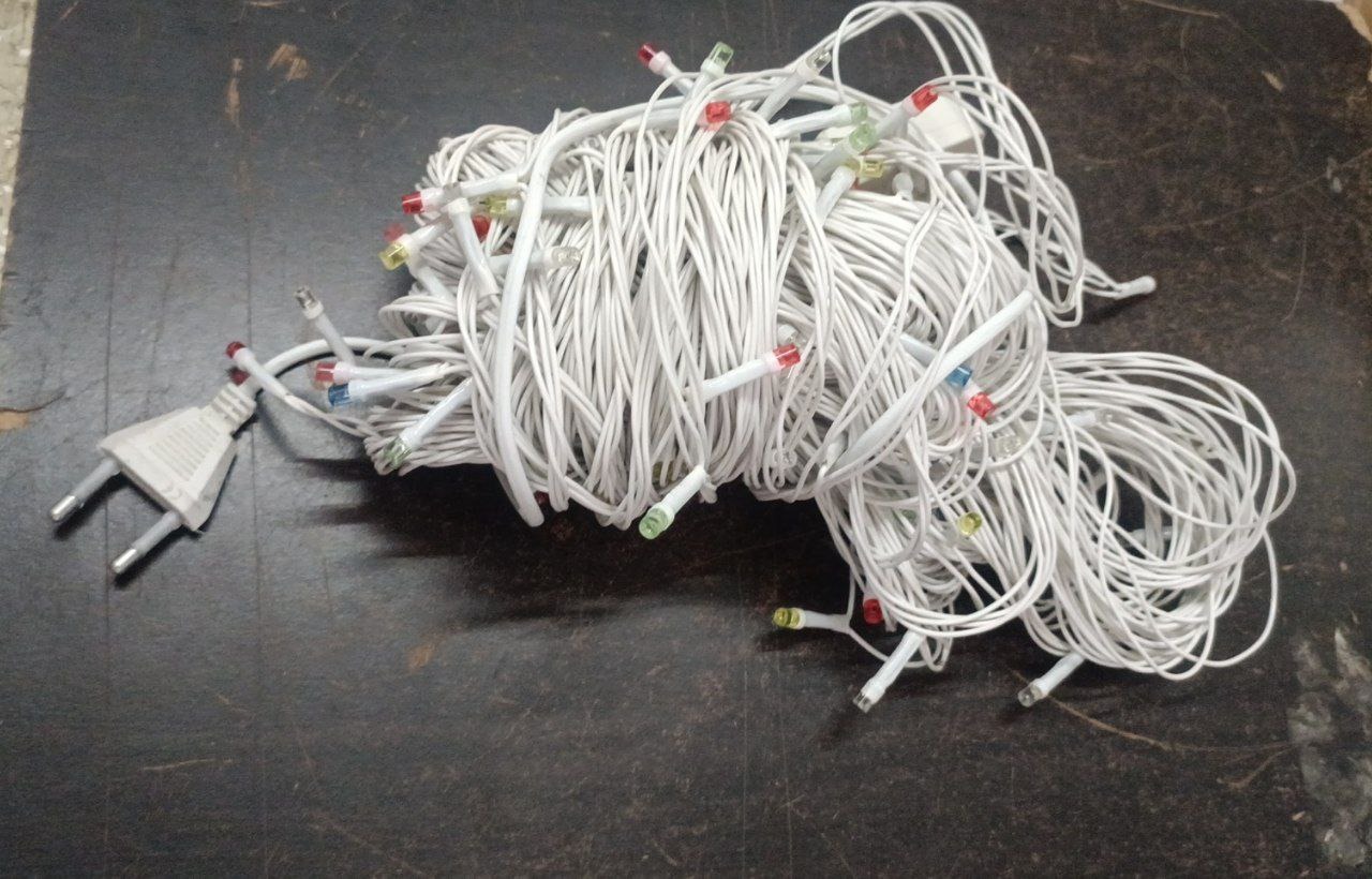 Multicolor Led Lighting For Diwali 20 Mtr