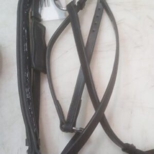 Biothane Bridle For Horses With Reins Black