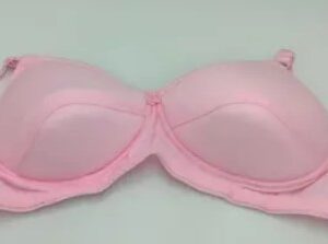 Pink Soft Padded Bra For Women Size 28