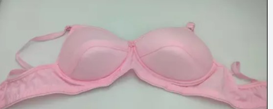 Pink Soft Padded Bra For Women Size 28