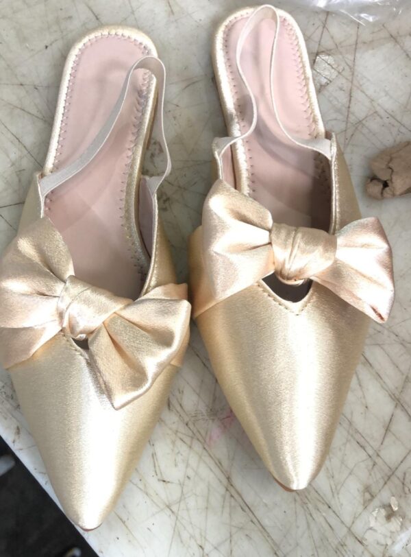 Golden Color Sandal For Women Size 38