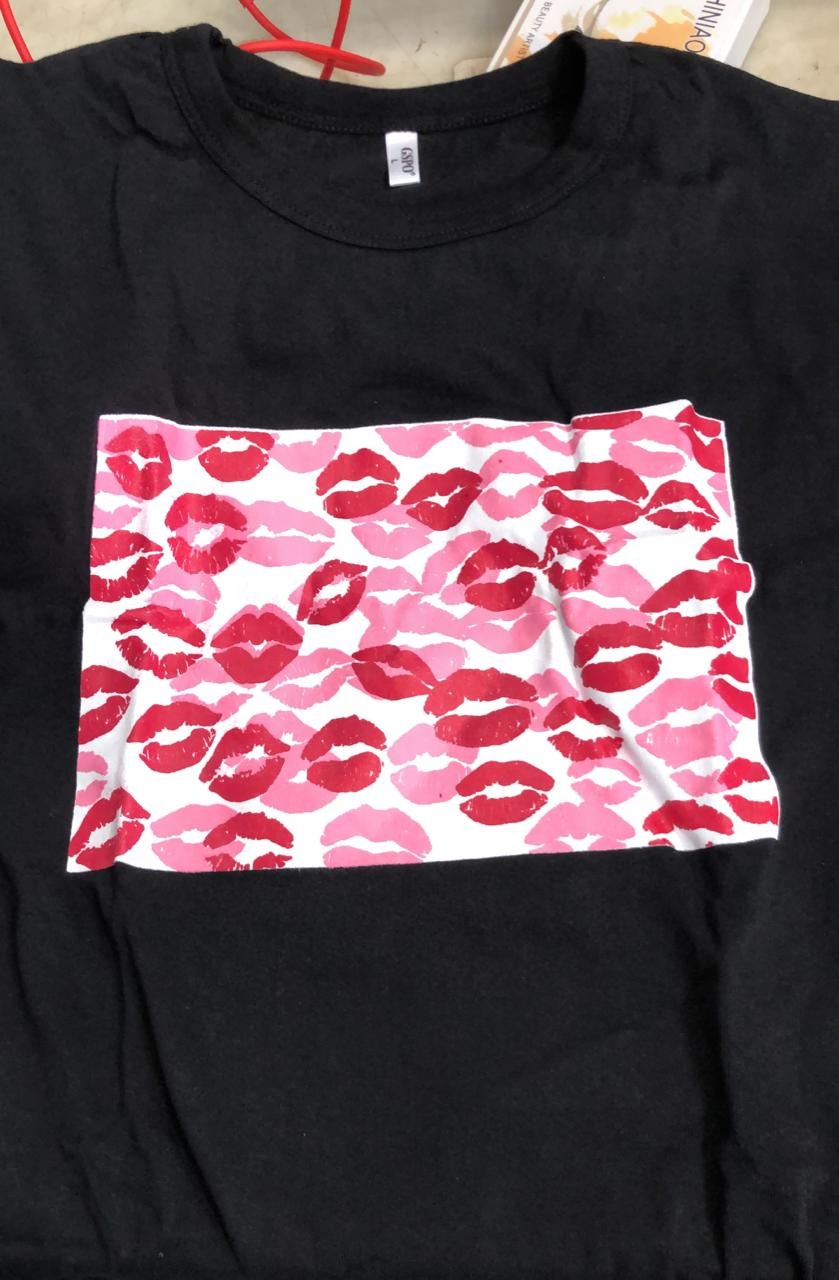 Black Color T Shirt For Men Size L