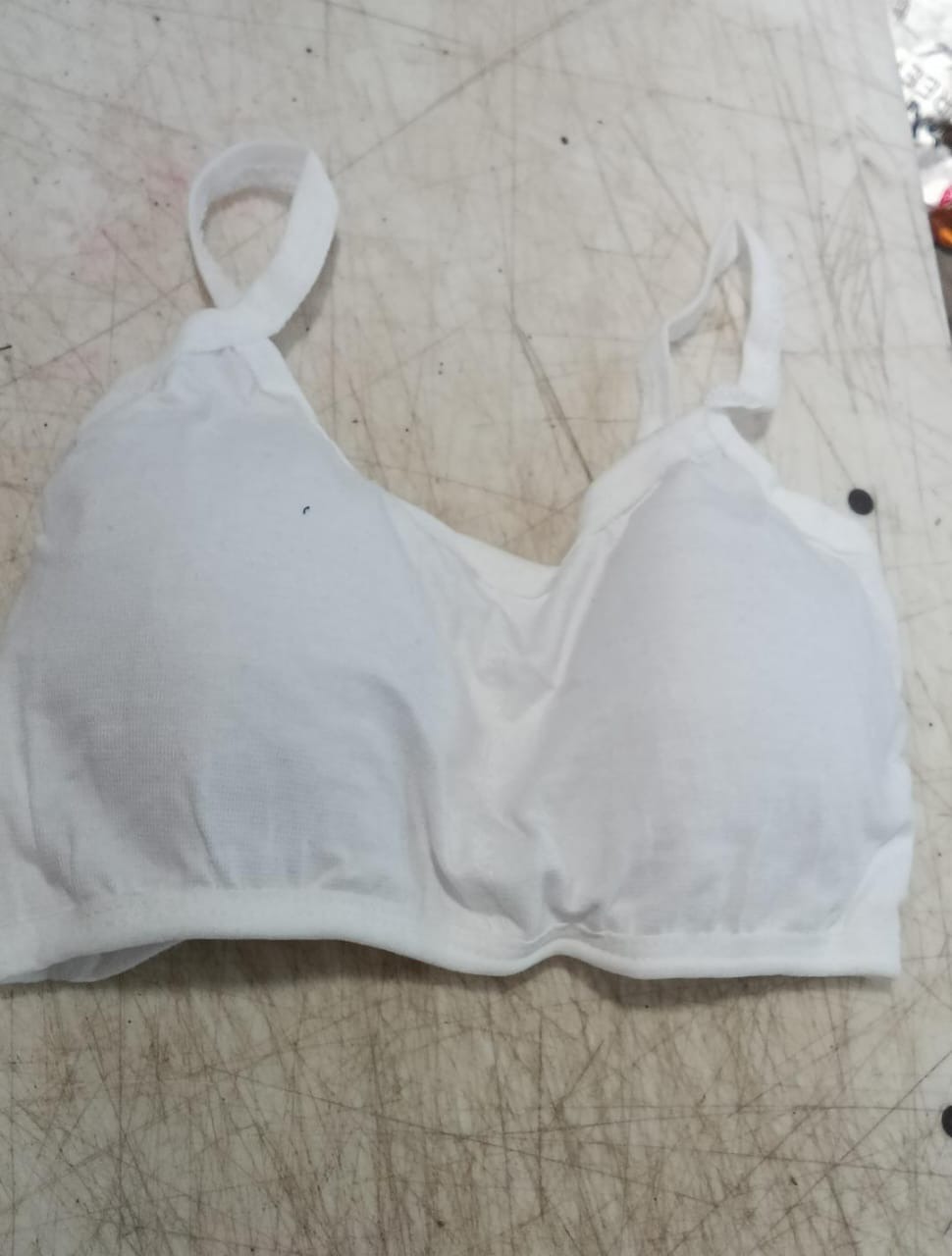Women Everyday Lightly Padded Bra White Size 30