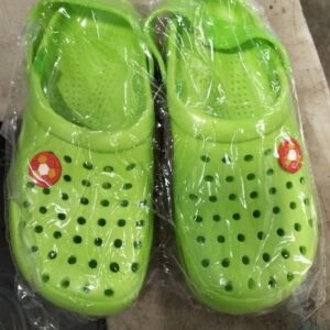 Kids Boy Girl Clogs Light Green Color Size 35