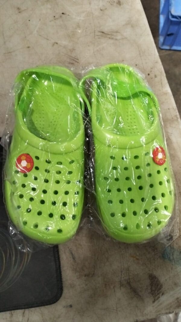 Kids Boy Girl Clogs Light Green Color Size 35