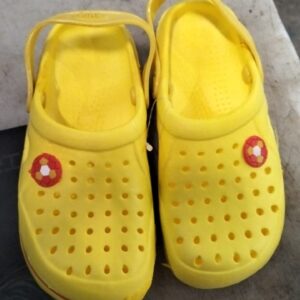 Kids Yellow Color Clogs Size 35
