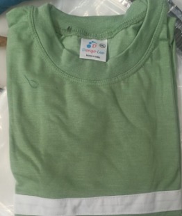 Men T Shirt Green Colour Size 3Xl
