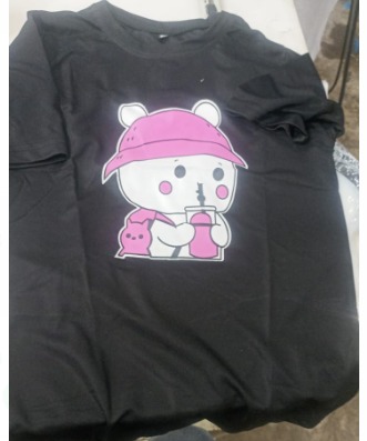 Women T Shirt Black Colour Size Xs