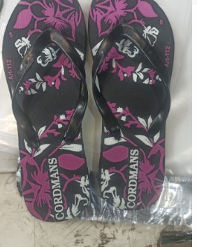 Women Slipper Black Colour Size 5