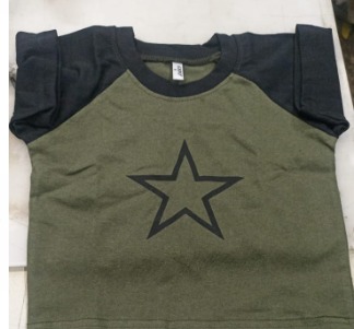 Women Top Green Colour Size S