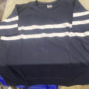 Men Blue Color T Shirt Half Sleeve Size S