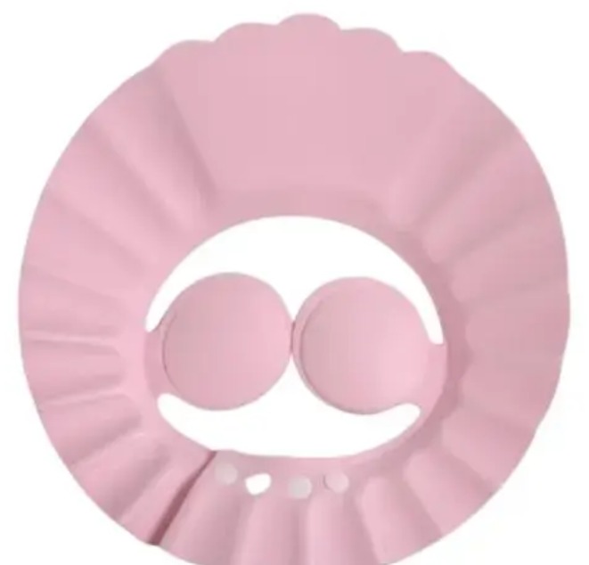 Beauty Tool Rubber Shower Cap For Kids Color Pink