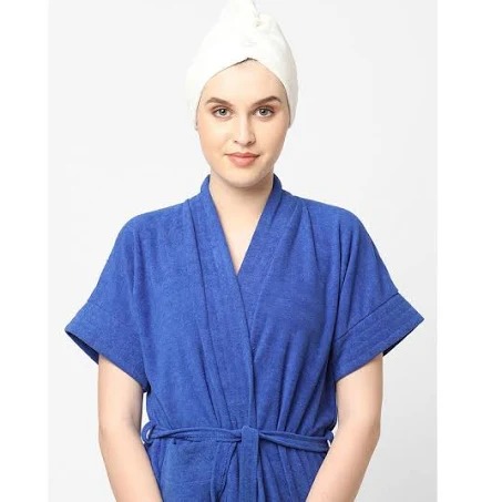 Spaces Exotica Turbie Towel White Colour