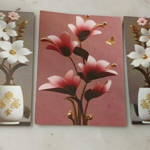 Set Of 3 Wall Painting For Living Room Home Decor Gift Item