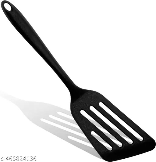 Plastic Cooking Spoon Black