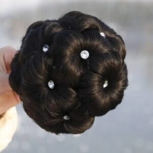 Artificial Juda Bun With Attached Clip Hair Extension
