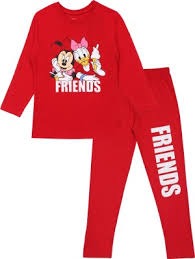 Red T Shirt And Trouser For Girl Size 9 Y Xl