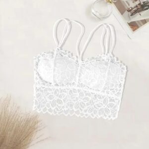 Women Full Coverage Lightly Padded Bra White Colour Size 30