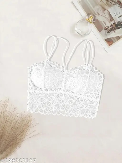Women Full Coverage Lightly Padded Bra White Colour Size 28