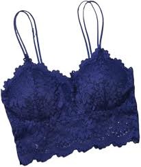 Women Full Coverage Lightly Padded Bra Blue Colour Size 28