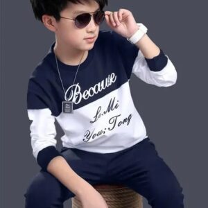 Kids Boy T Shirt Navy Blue White Colour Size 9