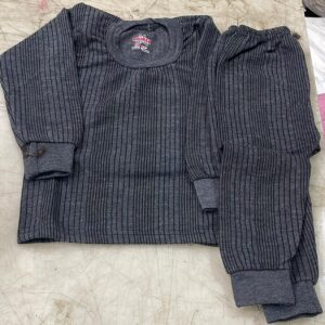 Kids Black Color Inner Set Size 50Cm