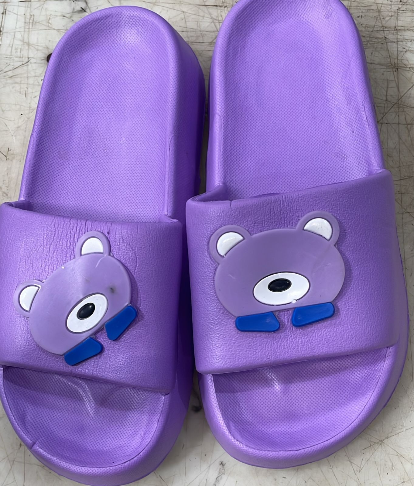 Women Lavender Color Slipper Size 38
