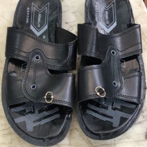 Black Color Slipper For Men Size 6