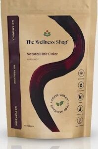 The Wellness Shop Natural Hair Color Burgundy 100 G