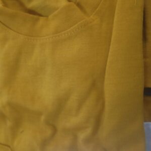 Men T Shirt Size S Color Yellow