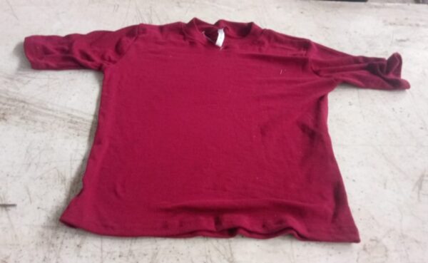 Womens T Shirt Maroon Size M