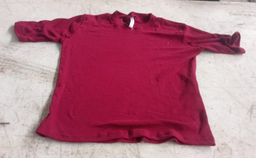 Womens T Shirt Maroon Size M