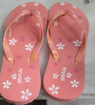 Mens Flip Flop Pink Size 8