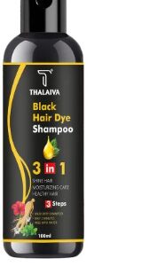 3 In 1 Black Hair Dye Shampoo 100 Ml Pack Of 2