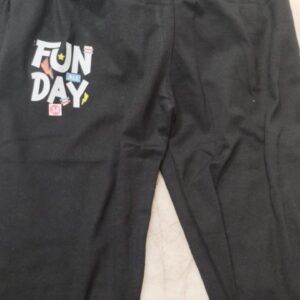 Kids Boy Black Color Track Pant Size 34